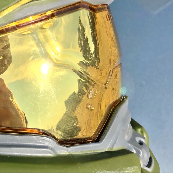 2015 Halo Master Chief Helmet Mask Disguise Cosplay Microsoft - Picture 9 of 9